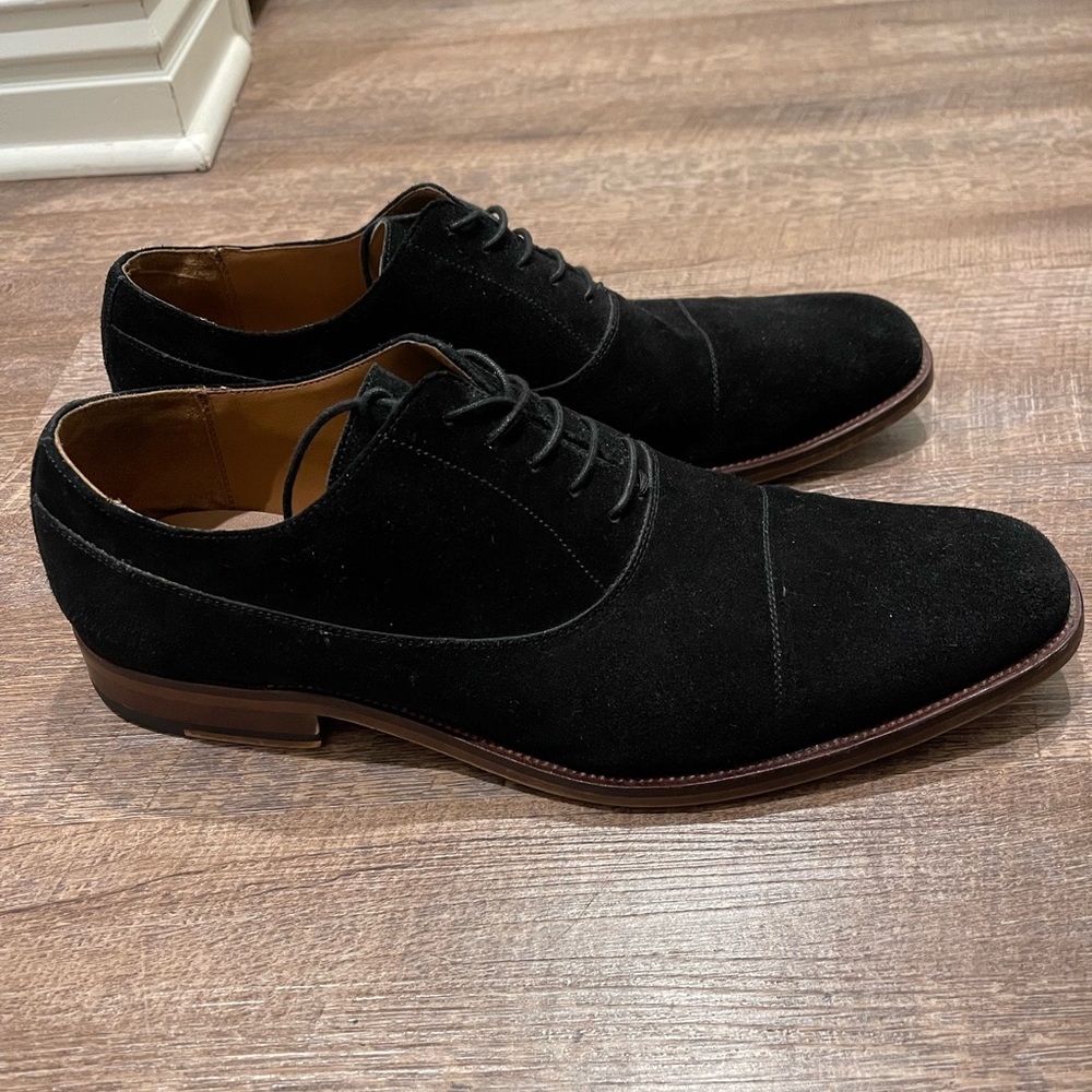 Black Suede Dress Shoes